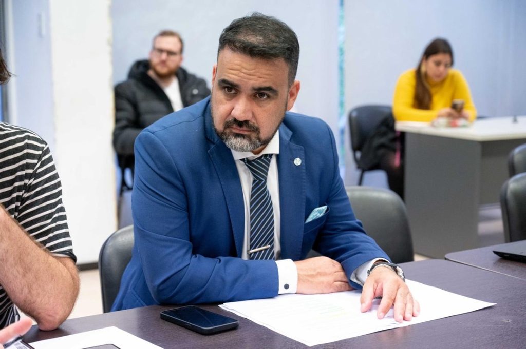 El diputado bonaerense de Nuevos Aires, Fabián Luayza.