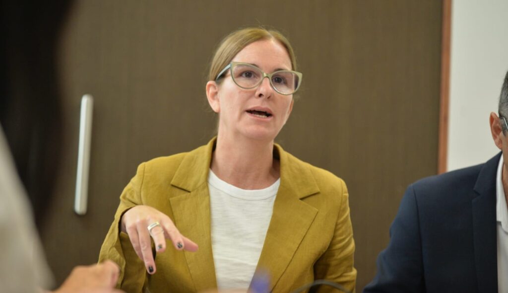 Luciana Padulo es la autora de la ley de educación emocional, que esta tarde recibió media sanción del Senado bonaerense.