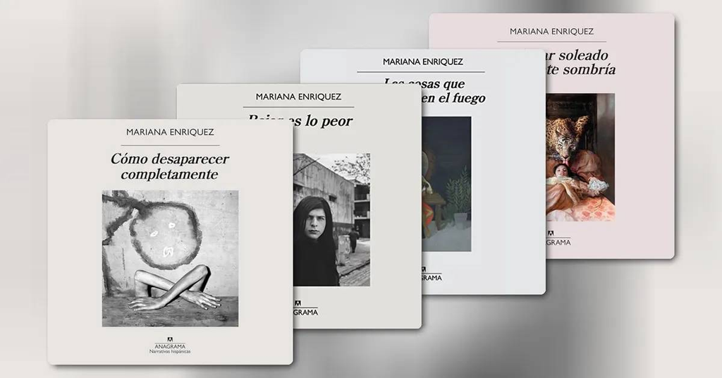 Algunas de las obras destacadas de la reconocida escritora Mariana Enríquez. 