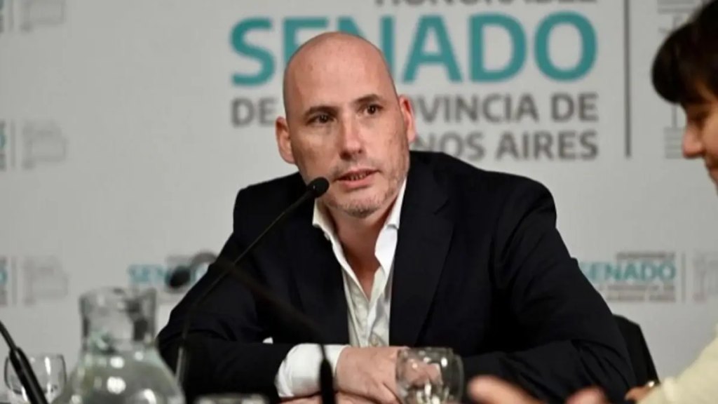 El senador bonaerense de Hechos - UCR Identidad, Marcelo Leguizamón.